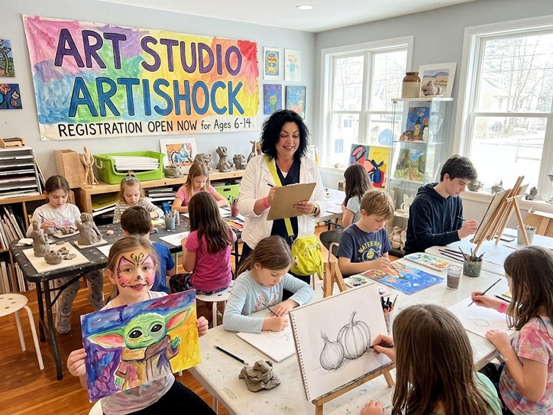 ARTISHOCK Art Studio Registration